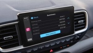 EasyPark Apple CarPlay