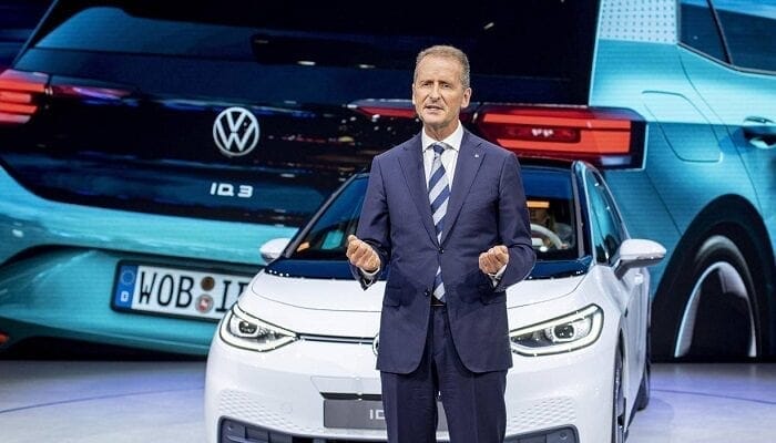 Herbert Diess, Volkwagen, Tesla, Apple, Apple Car
