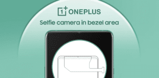 OnePlus, fotocamera, bordi, selfie, Bezel Seflie Camera, brevetto
