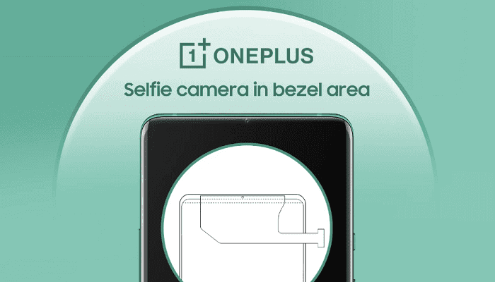 OnePlus, fotocamera, bordi, selfie, Bezel Seflie Camera, brevetto