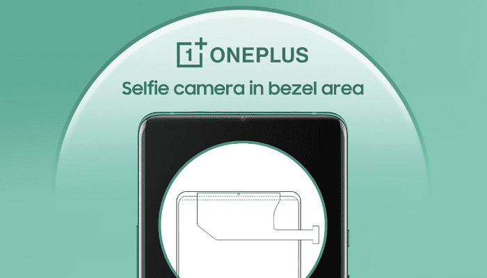 OnePlus, fotocamera, bordi, selfie, Bezel Seflie Camera, brevetto