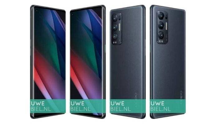 Oppo Find X3 Neo render