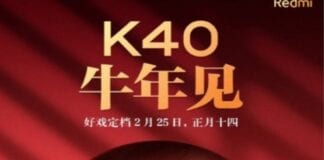 Redmi K40 teaser data debutto