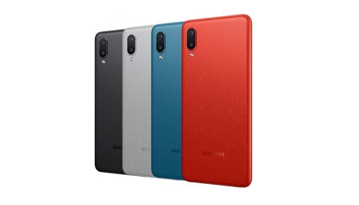 Samsung Galaxy M02 ufficiale