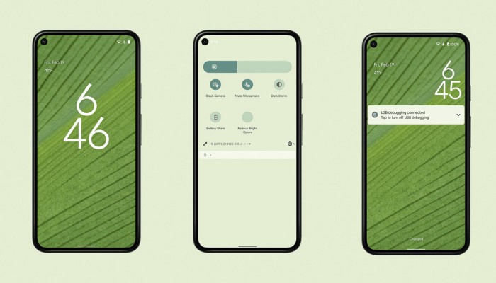 Android 12, il tema del sistema si adatterà automaticamente allo sfondo dello smartphone