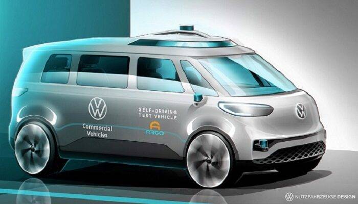Volkswagen ID BUZZ guida autonoma