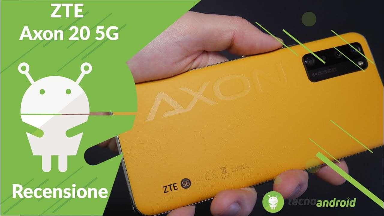 Recensione ZTE Axon 20 5G: il primo con la fotocamera sotto il display!