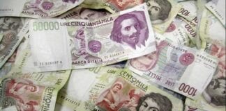 banconote mille lire possono valere quasi 20 mila euro