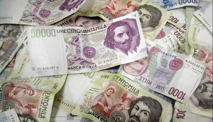 banconote mille lire possono valere quasi 20 mila euro