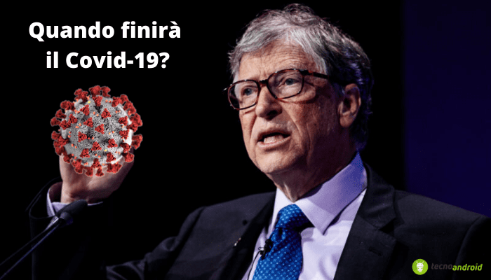 Coronavirus: secondo Bill Gates la fine del virus è ancora molto lontana