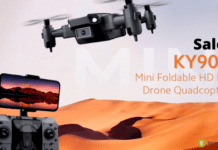 Droni: affrettatevi, da oggi il mini-drone WiFi KY905 tascabile è scontato a 27 euro