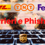 Phishing: gli hacker colpiscono DHL, TNT, FEDEX, UPS e derubano i consumatori