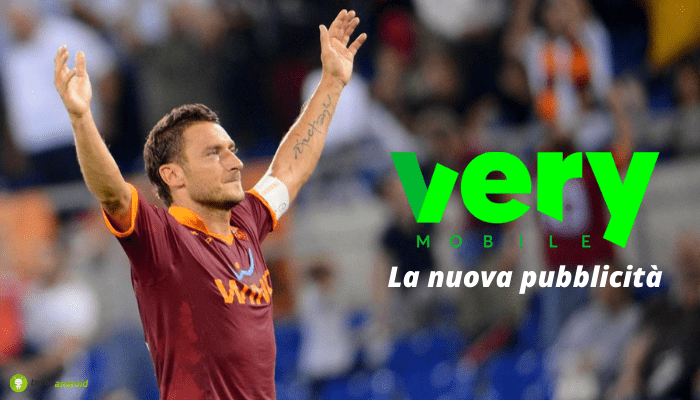 Very Mobile: per la gioia dei romanisti, Totti lancia la nuova promozione a 7,99€