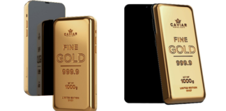 Caviar, Goldphone, iPhone 12 Pro, Galaxy S21 Ultra, oro
