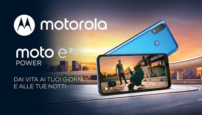 Motorola Moto E7 Power Moto E7i Power ufficiali
