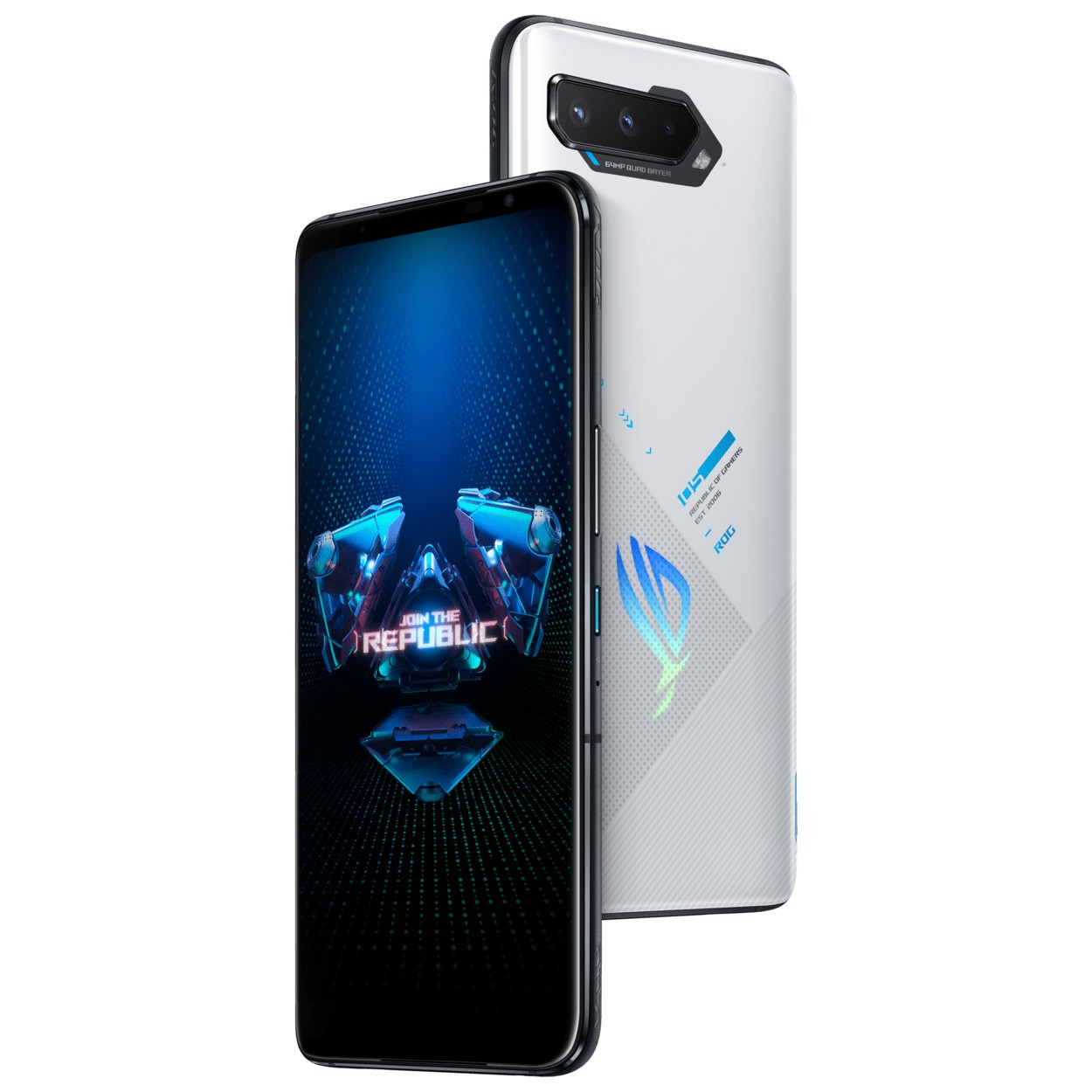 ROG Phone 5_Product Photo (Storm White)_01