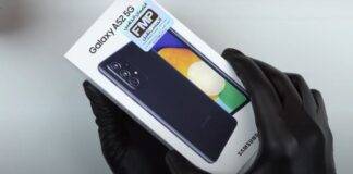 Samsung Galaxy A52 5G video unboxing