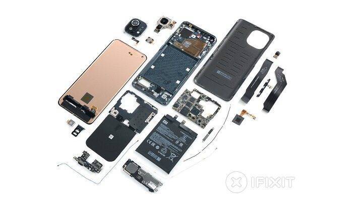 Xiaomi, Mi 11, Mi 11 Pro, iFixit, teardown