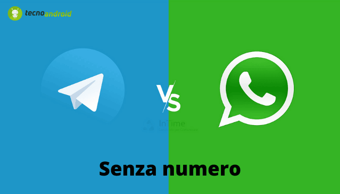 Whatsapp e Telegram: entrambe le app si possono usare senza numero