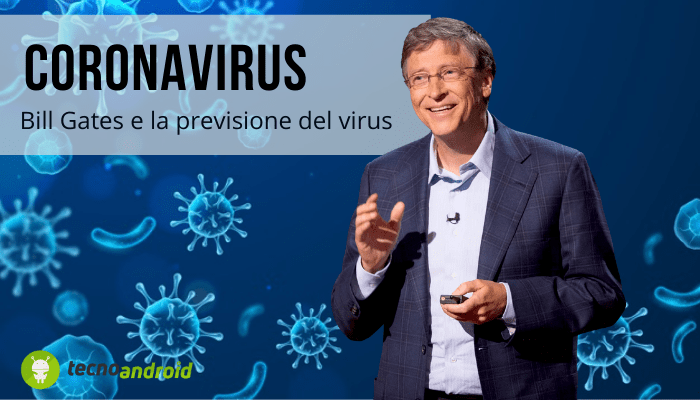 Coronavirus: Bill Gates aveva previsto il virus ben 5 anni fa