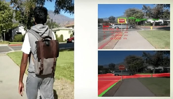 Sviluppato il prototipo di uno zaino tecnologico: un grande aiuto per i non vedenti