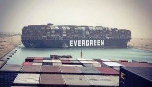Ever Given, Evergreen, Canale di Suez, Egitto,