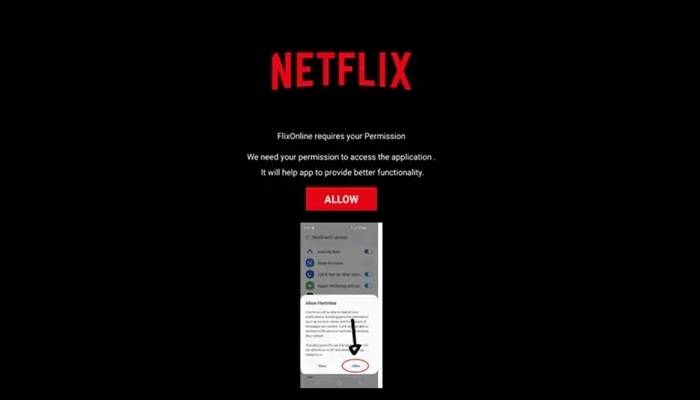 FlixOnline Netflix malware Android