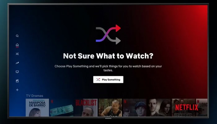 Netflix ufficializza la nuova funzione della piattaforma: Play Something