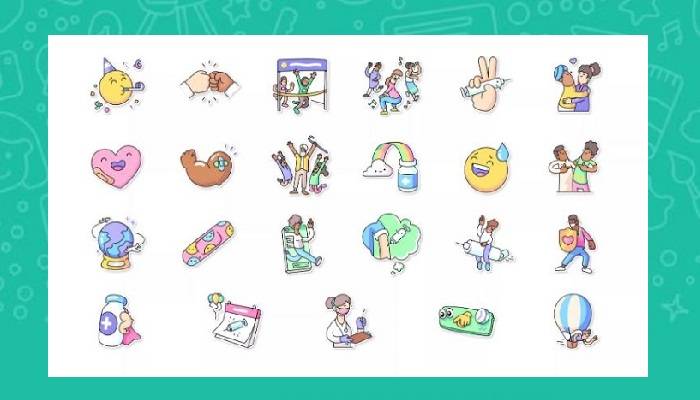 Vaccini anti-Covid, Facebook lancia un nuovo set di sticker a tema su WhatsApp
