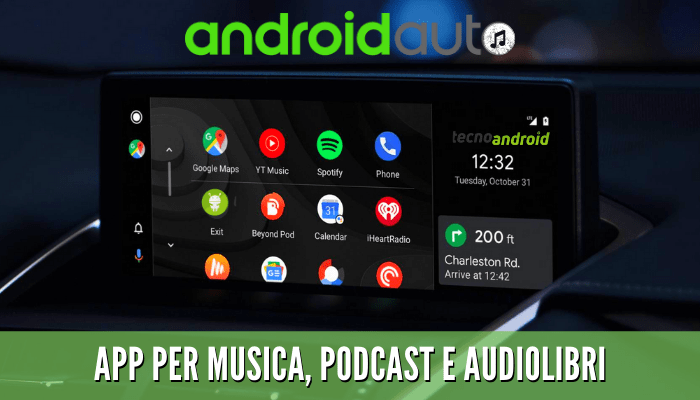 Android Auto: grazie a queste app possiamo ascoltare musica e audiolibri alla guida