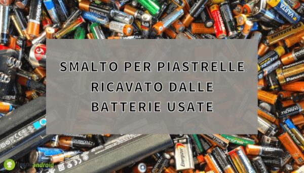 Auto: il futuro è dell'ambiente, ecco gli smalti per piastrelle ricavati dalle batterie