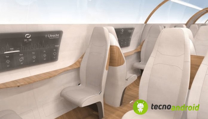 Hyperloop pod carrozza