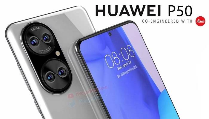 Huawei, Huawei P50, Leica, render,