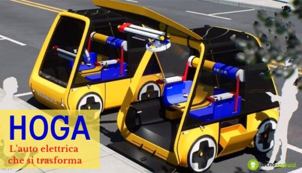 Hoga: arriva l'auto che si monta e si trasforma a mo' di Transformers
