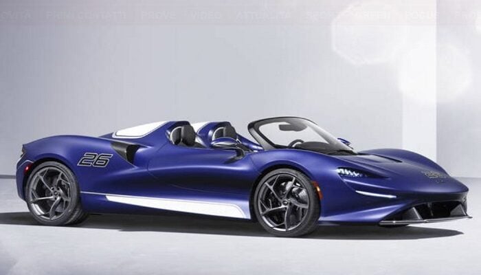 McLaren Elva parabrezza