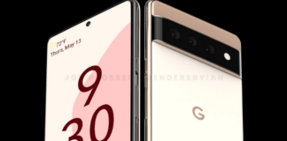 Google Pixel 6 e 6 Pro design