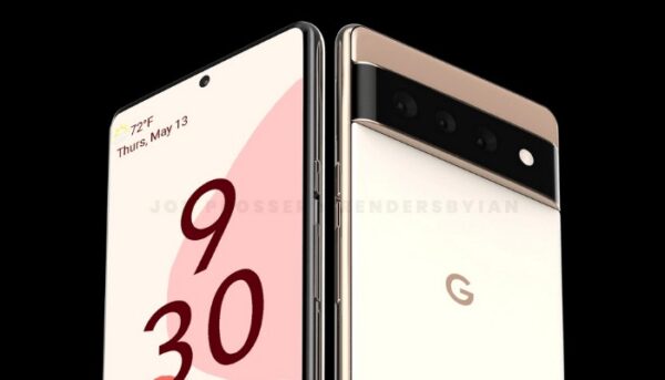 Google Pixel 6 e 6 Pro design