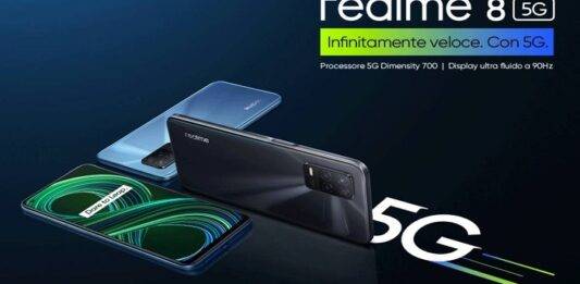 Realme 8 8 5G Buds Q2 Italia