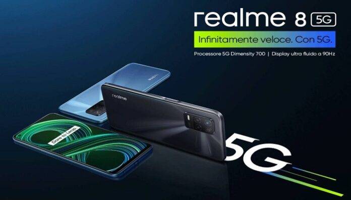 Realme 8 8 5G Buds Q2 Italia