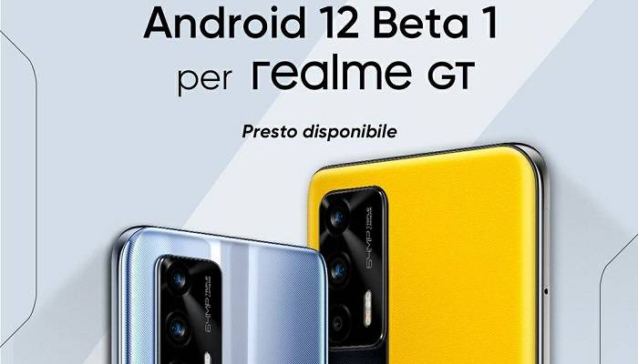 Realme, Realme GT, Android 12, beta