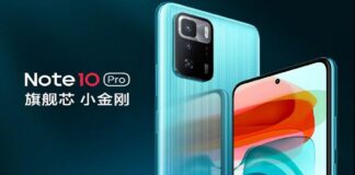 Redmi Note 10 Pro Cina Dimensity 1100