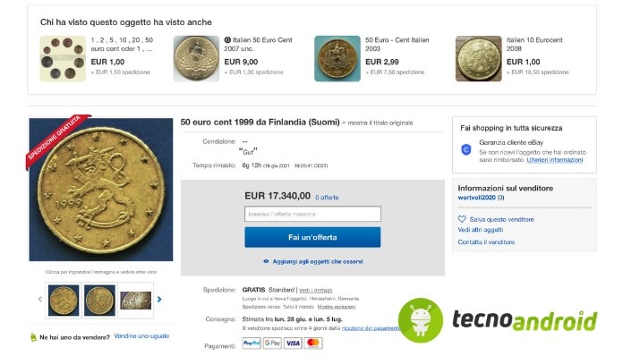 euro-moneta-50-centesimi-finlandia-1999-asta-ebay