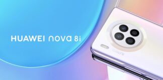 Huawei Nova 8i render