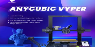 Anycubic Vyper: manca poco all'arrivo della nuova stampante 3D FDM autolivellante