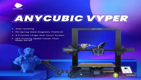 Anycubic Vyper: manca poco all'arrivo della nuova stampante 3D FDM autolivellante