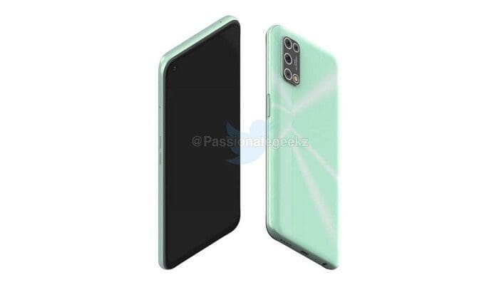Realme 9 renders
