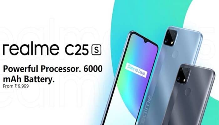 Realme C25s ufficiale