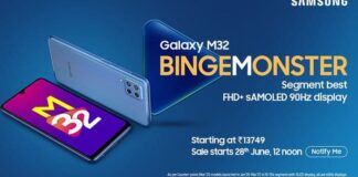 Samsung Galaxy M32 ufficiale