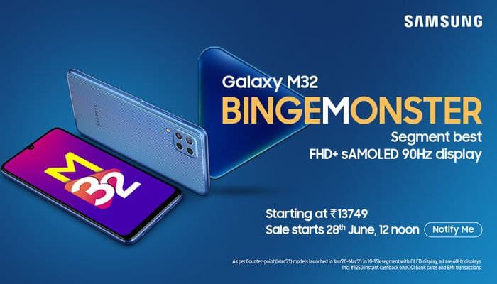 Samsung Galaxy M32 ufficiale