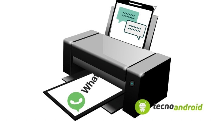 WhatsApp: come stampare un messaggio o una chat su carta